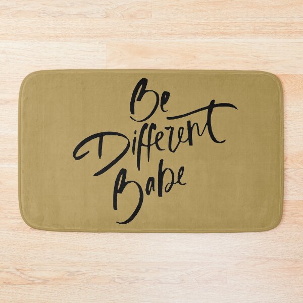 Item preview, Be Different Babe Loving Handwritten Affirmation Back Text designed and sold by taiche.