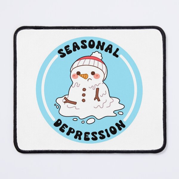Item preview, Melting Snowman - Seasonal Depression designed and sold by MadeByBeata.