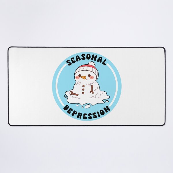 Item preview, Melting Snowman - Seasonal Depression designed and sold by MadeByBeata.