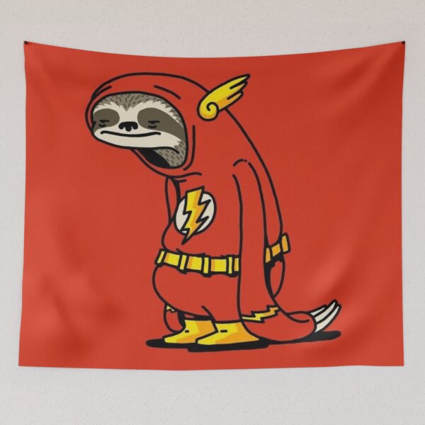 Item preview, Flash sloth funny design designed and sold by BARAKAT DZIGN.