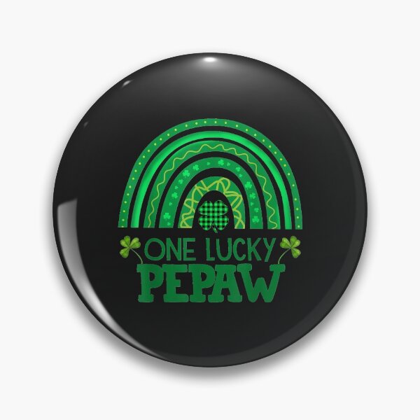 Item preview, One Lucky Pepaw Shamrock Patrick s Day Rainbow Irish designed and sold by JeffreyMCombs.