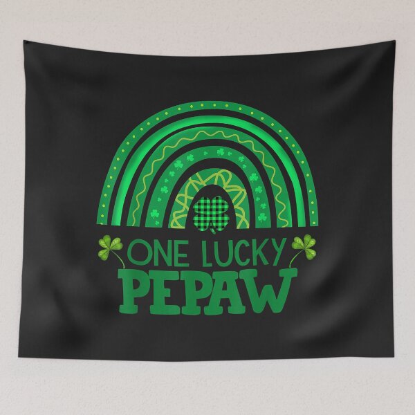 Item preview, One Lucky Pepaw Shamrock Patrick s Day Rainbow Irish designed and sold by JeffreyMCombs.