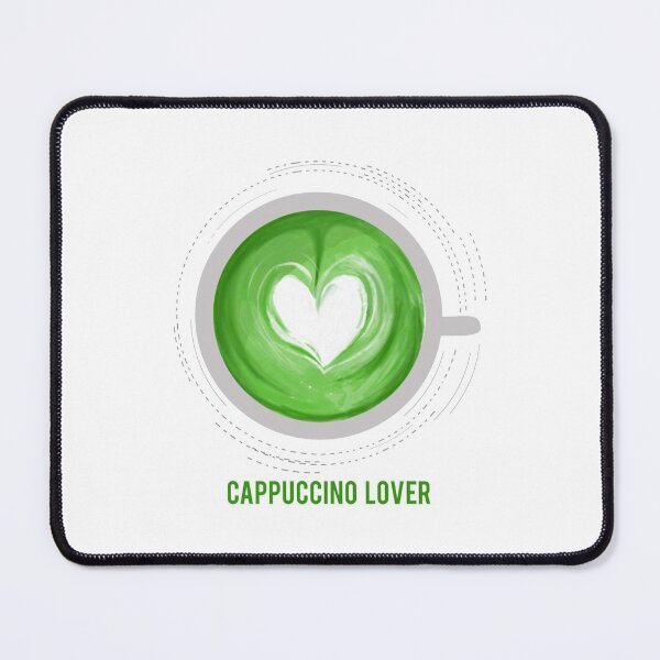 Item preview, Cappuccino Lover Green designed and sold by Zaveroa.