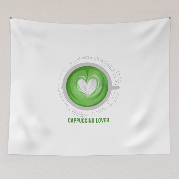 Item preview, Cappuccino Lover Green designed and sold by Binod Kashyap.