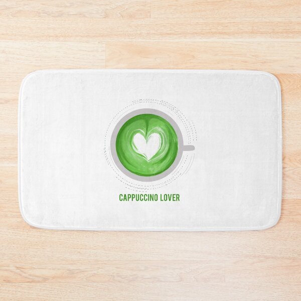 Item preview, Cappuccino Lover Green designed and sold by Zaveroa.