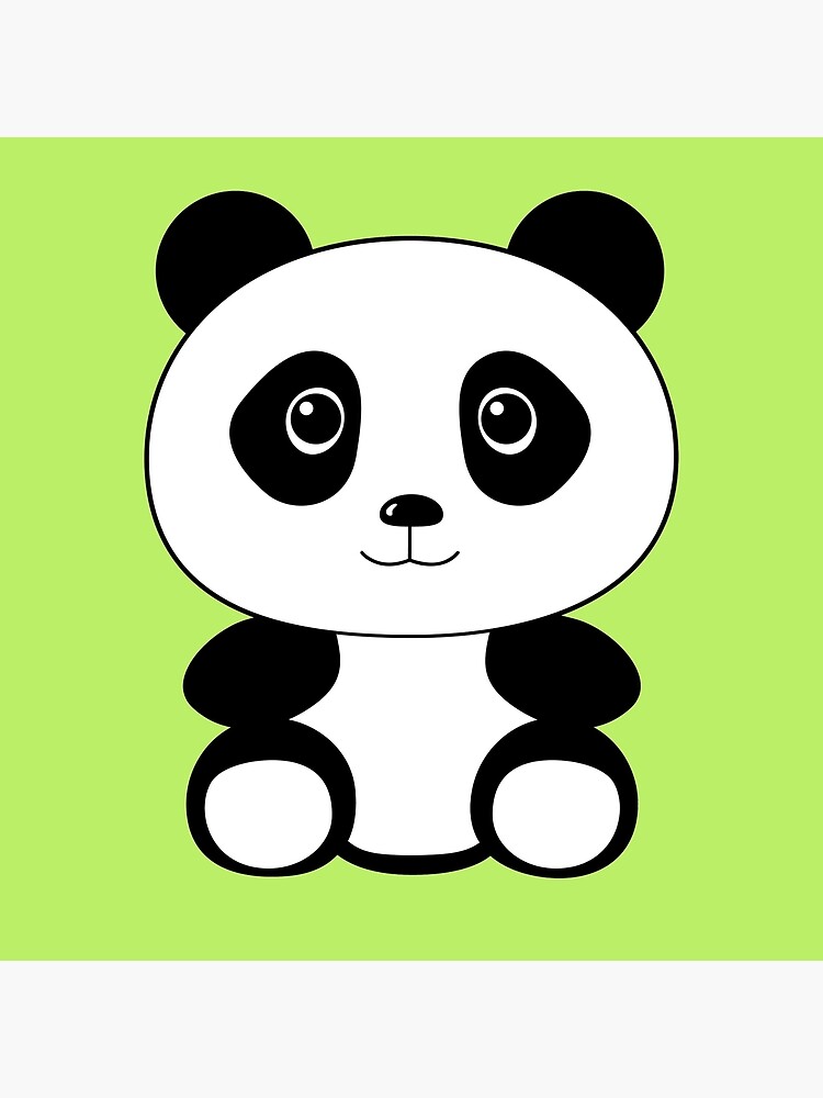 Kawaii Panda | Art Board Print