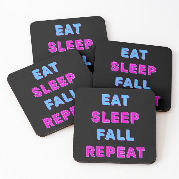 Item preview, Eat sleep fall repeat designed and sold by Shivanshu Tiwari.