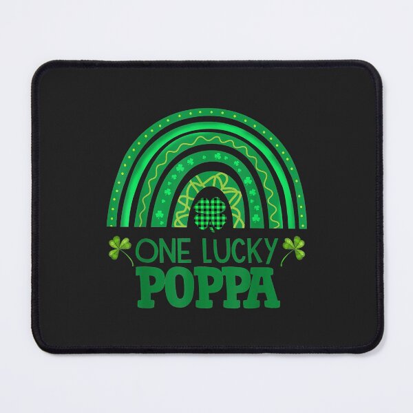 Item preview, One Lucky Poppa Shamrock Patrick s Day Rainbow Irish designed and sold by JeffreyMCombs.