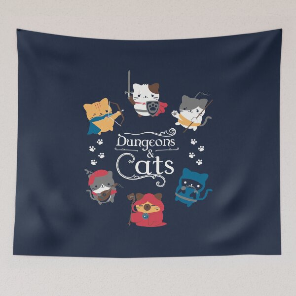 Item preview, Dungeons and Cats designed and sold by Domiichan.