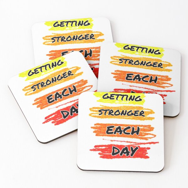 Item preview, Getting stronger each day designed and sold by sreckov-desig.