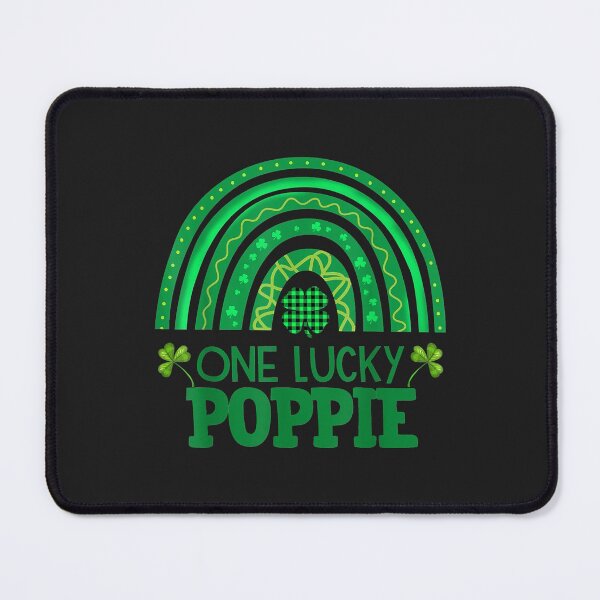 Item preview, One Lucky Poppie Shamrock Patrick s Day Rainbow Irish designed and sold by JeffreyMCombs.