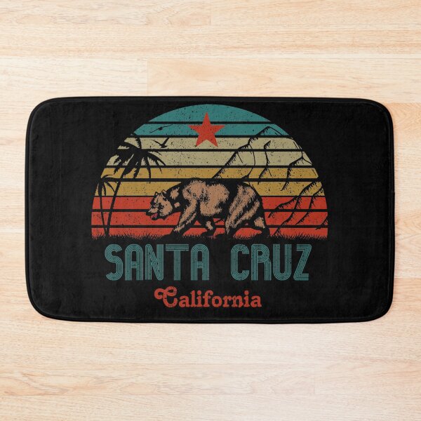 Item preview, Santa Cruz - California state,retro bear design designed and sold by JakubkoJunak.