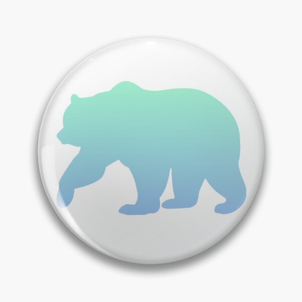 Item preview, Light Blue Ombré Bear designed and sold by Dalaura.