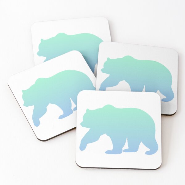 Item preview, Light Blue Ombré Bear designed and sold by Dalaura.