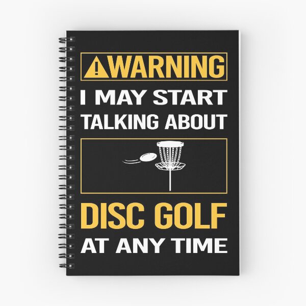 Item preview, Funny Warning Disc Golf designed and sold by ArydeaNoriega.