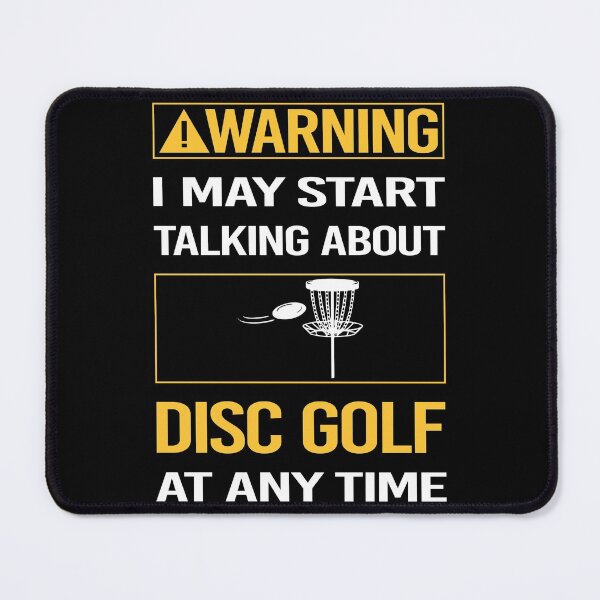 Item preview, Funny Warning Disc Golf designed and sold by ArydeaNoriega.