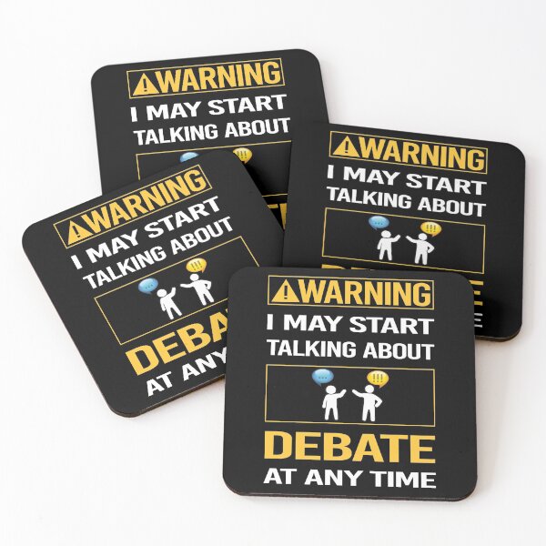 Item preview, Funny Warning Debate designed and sold by ArydeaNoriega.
