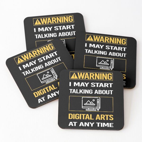 Item preview, Funny Warning Digital Arts designed and sold by ArydeaNoriega.