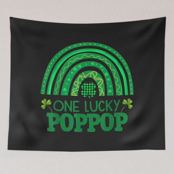 Item preview, One Lucky PopPop Shamrock Patrick s Day Rainbow Irish designed and sold by JeffreyMCombs.