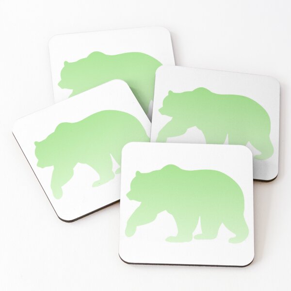 Item preview, Light Green Ombré Bear designed and sold by Dalaura.