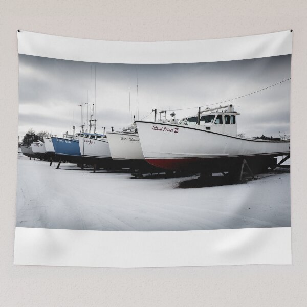 Item preview, North Rustico Fishing Boats PEI 8 designed and sold by Robert Alsop.