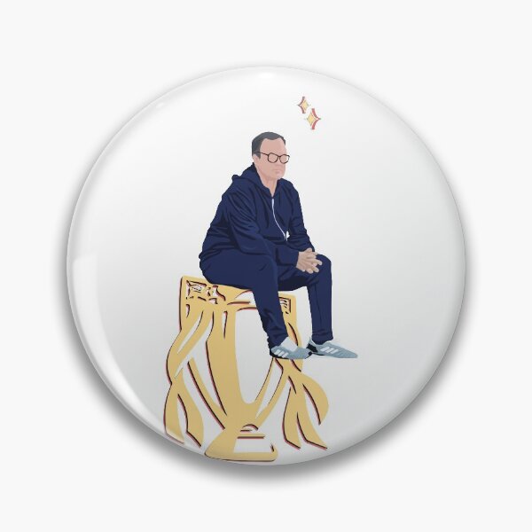 Item preview, Marcelo Bielsa Sitting On A ShinningTrophy  designed and sold by SparrowLag.