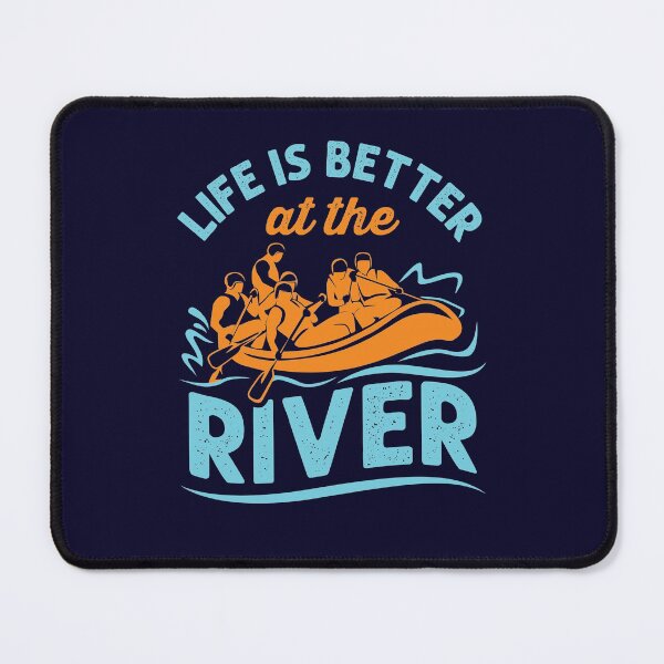 Aperçu de l'œuvre La vie en rafting est meilleure sur la rivière Whitewater créée et vendue par jaygo.