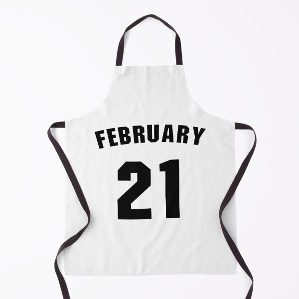 Item preview, Date of birth 21 February birthday gift sport design designed and sold by Panya-Design.