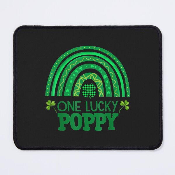 Item preview, One Lucky Poppy Shamrock Patrick s Day Rainbow Irish designed and sold by JeffreyMCombs.
