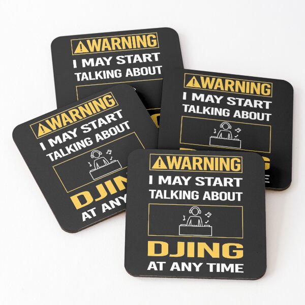 Item preview, Advertencia divertida Djing DJ Disc Jockey Deejay designed and sold by ArydeaNoriega.