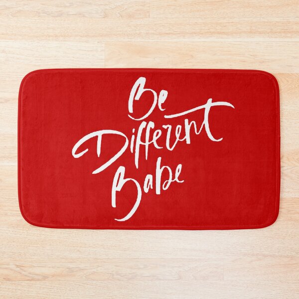 Item preview, Be Different Babe Loving Handwritten Affirmation White Text designed and sold by taiche.