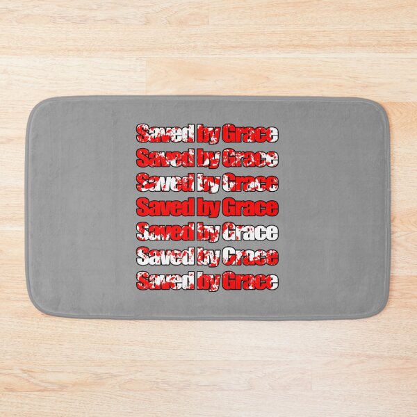 Item preview, Saved by Grace Repeat (Red) designed and sold by Patrick Chastain.