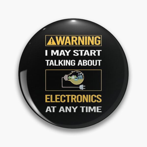 Item preview, Funny Warning Electronics designed and sold by ArydeaNoriega.
