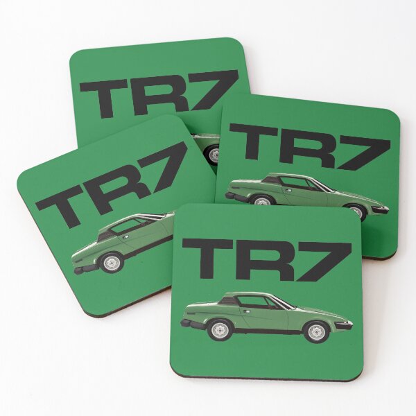 Item preview, Triumph TR7 Profile - BRITISH RACING GREEN designed and sold by CellularSong.