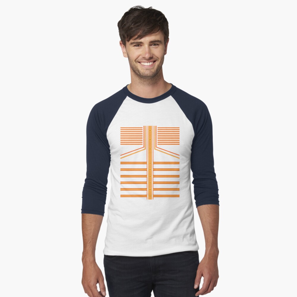 Item preview, Baseball ¾ Sleeve T-Shirt designed and sold by vkdezine.
