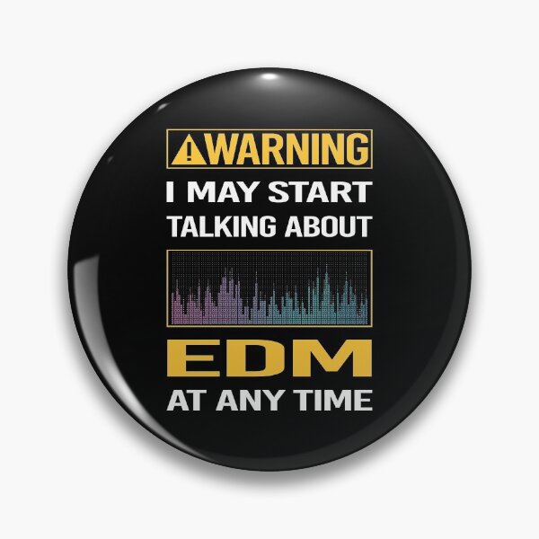 Item preview, Funny Warning EDM designed and sold by ArydeaNoriega.