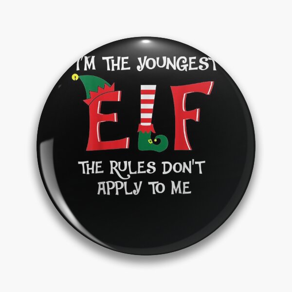 Item preview, I'm The Youngest Elf Family Matching Funny Christmas T-Shirt designed and sold by shop   luisant.