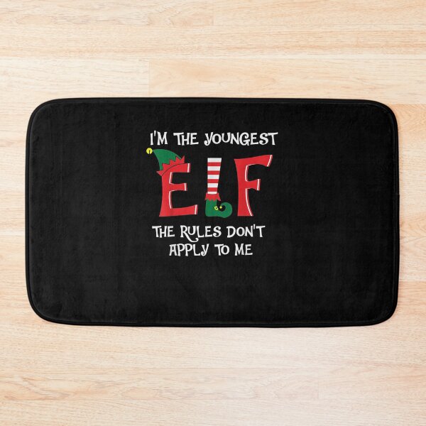 Artikelvorschau, Ich bin die jüngste Elfenfamilie, die lustiges Weihnachts-T-Shirt zusammenpasst entworfen und verkauft von shop   luisant.