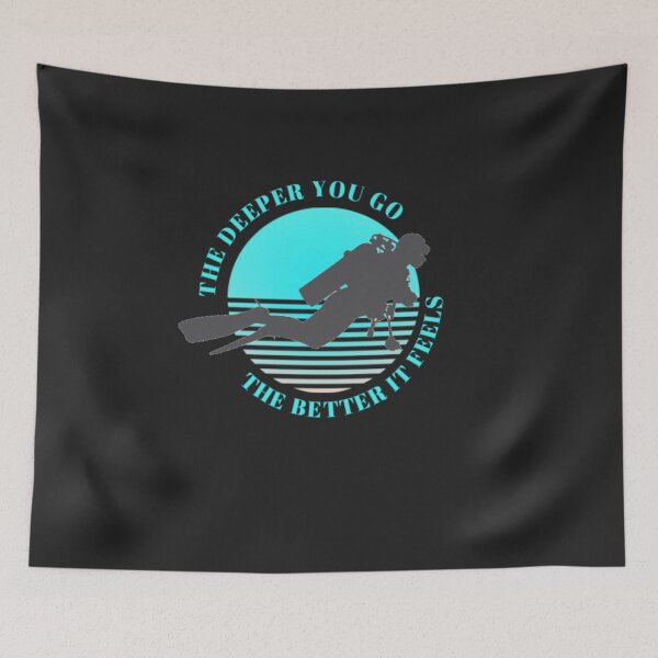 Item preview, Scuba Diving, The Deeper You Go The Better It Feels designed and sold by Thomas Pinnell.