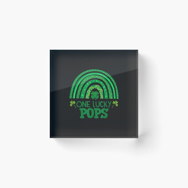 Item preview, One Lucky Pops Shamrock Patrick s Day Rainbow Irish designed and sold by JeffreyMCombs.