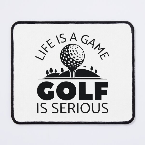 Item preview, Life Is A Game Golf Is Serious designed and sold by cherrific.