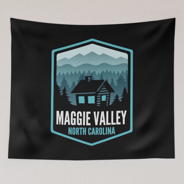 Item preview, Maggie Valley North Carolina Mountain Town Cabin designed and sold by HalpinDesign.
