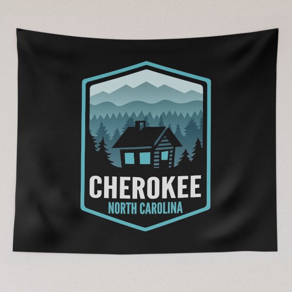Artikelvorschau, Cherokee North Carolina Mountain Town Cabin entworfen und verkauft von HalpinDesign.