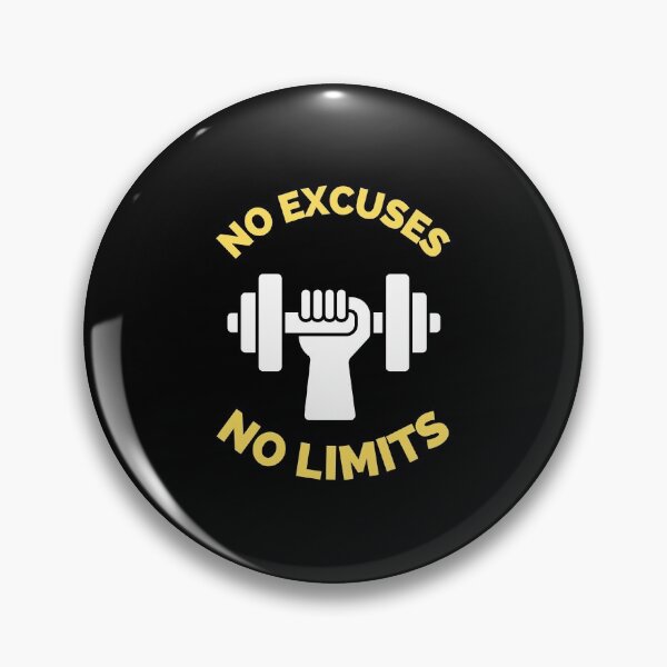 Item preview, No Excuses No Limits designed and sold by ExploreTheStore.