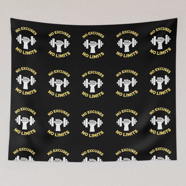 Item preview, No Excuses No Limits designed and sold by ExploreTheStore.