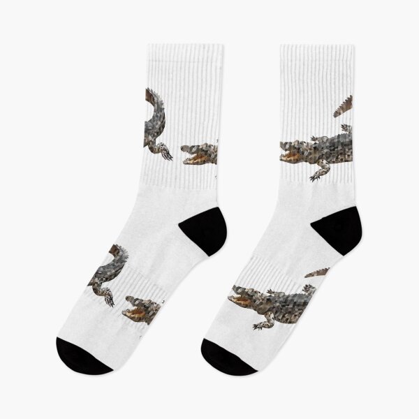Item preview, crocodile-Polygonal animals designed and sold by Hartics.
