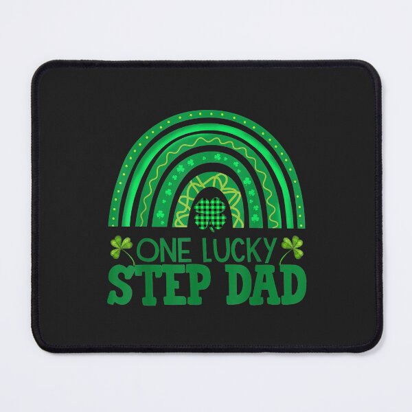 Item preview, One Lucky Step Dad Shamrock Patrick s Day Rainbow Irish designed and sold by JeffreyMCombs.