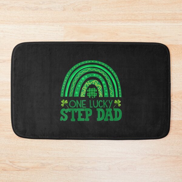 Item preview, One Lucky Step Dad Shamrock Patrick s Day Rainbow Irish designed and sold by JeffreyMCombs.