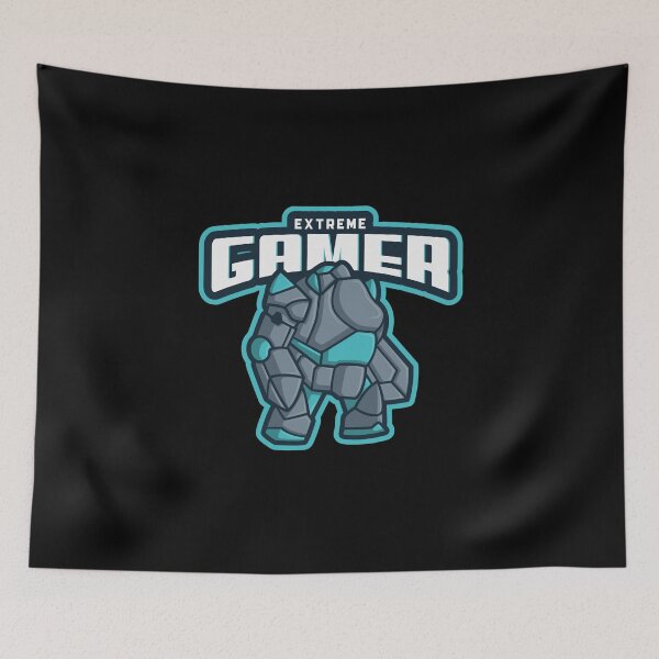 Item preview, Extreme Gamer with Abstract Robotic designed and sold by PRIVARSHU.