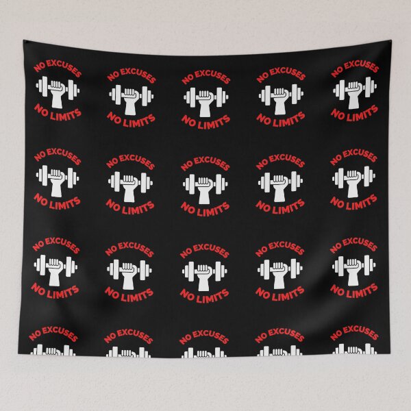 Item preview, No Excuses No Limits designed and sold by ExploreTheStore.